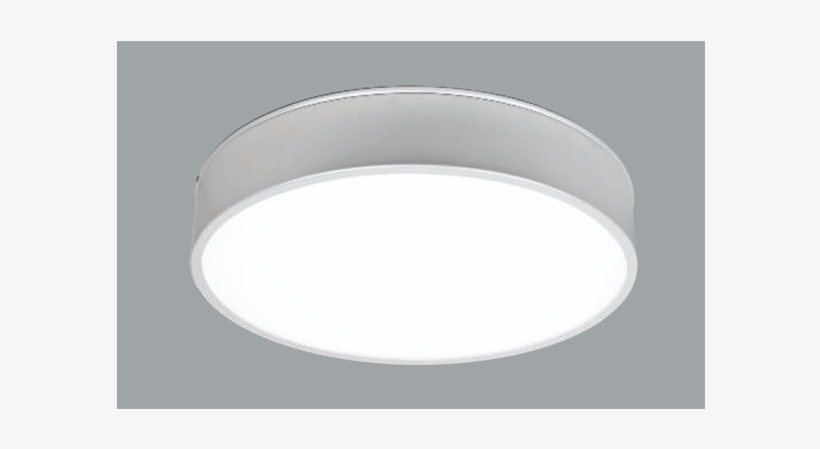 A Grey Round Ceiling Light With A Grey Background - Ceiling, transparent png download