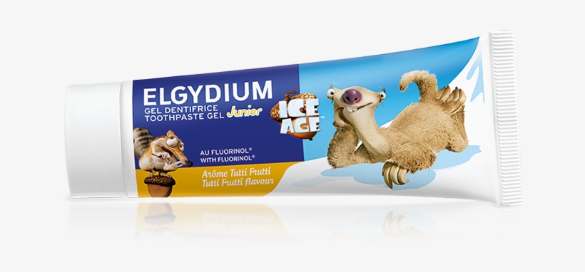 Skip To The End Of The Images Gallery - Elgydium Toothpaste Gel Tutti Frutti, transparent png download