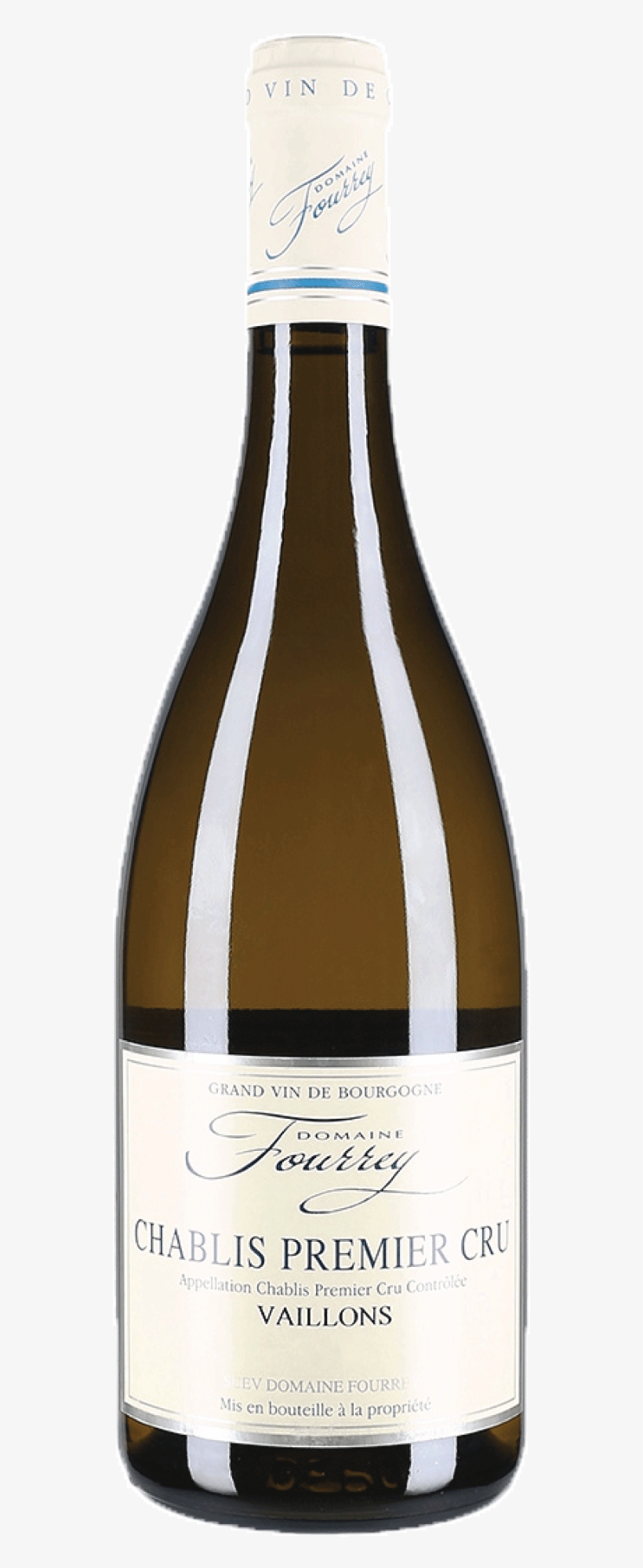 Chablis 1er Cru Vaillons, Burgundy, France - Chablis Premier Cru Domaine Fourrey, transparent png download