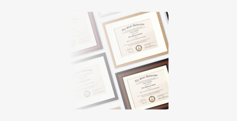 Diploma Picture Frame Category Header Image - Ivory, transparent png download