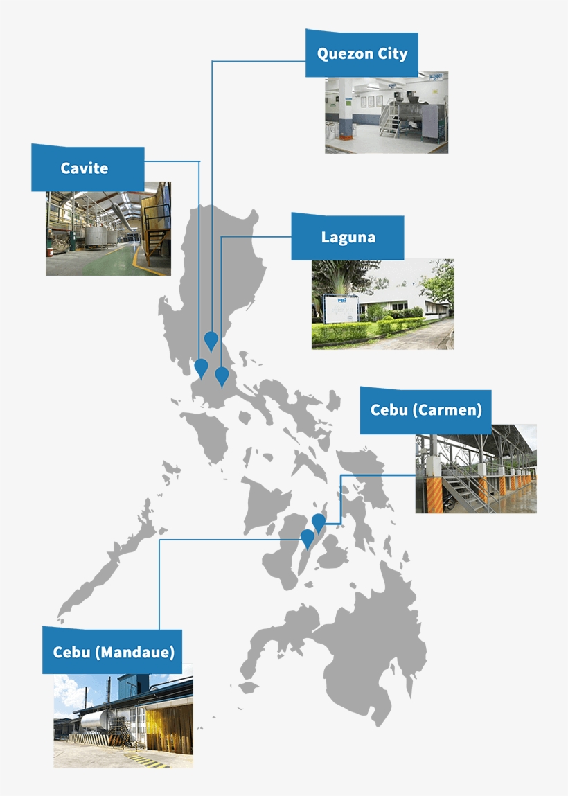 W Hydrocolloids Production Philippines - Map Of The Philippines Clipart, transparent png download
