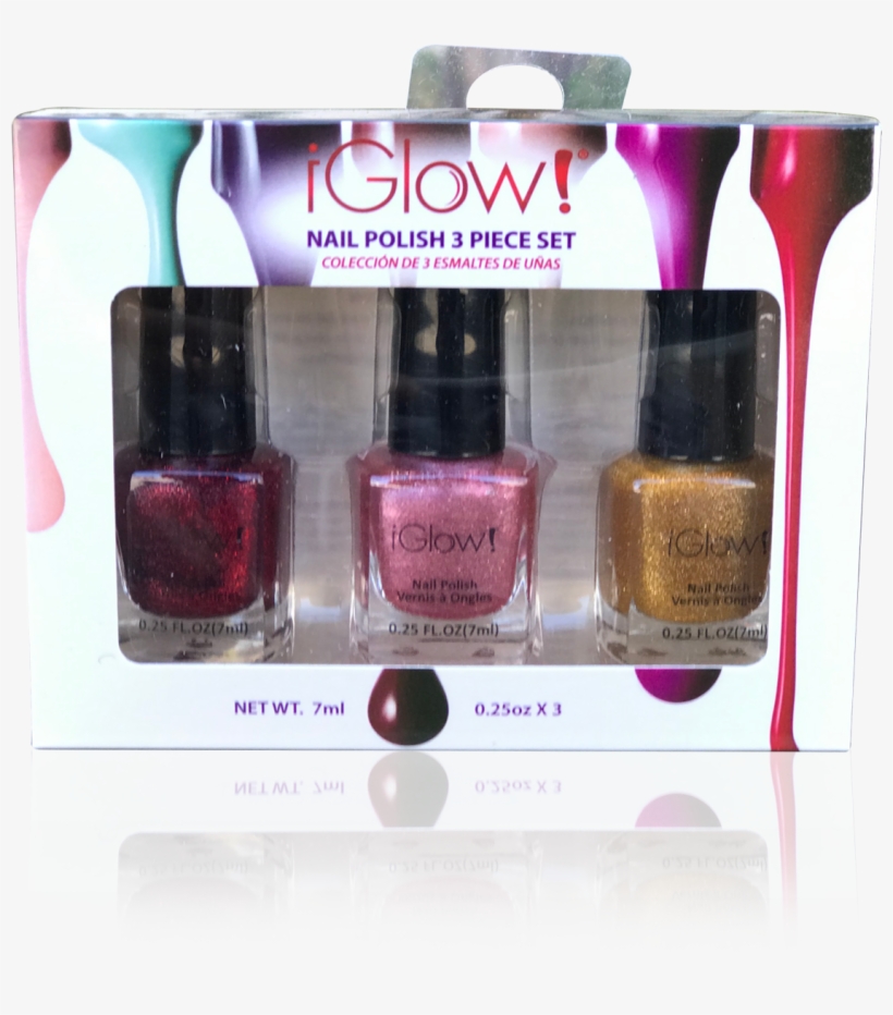 Load Image Into Gallery Viewer, Iglow Nail Polish 3pk - Nail Polish, transparent png download