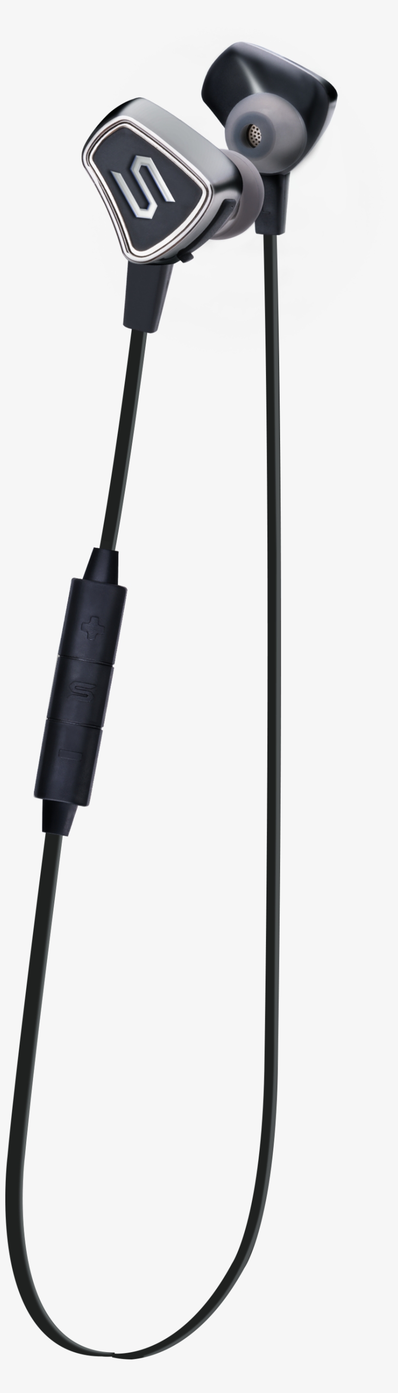 Soul Impact Wireless Bluetooth Earphones Black Cybertrade - Headphones, transparent png download