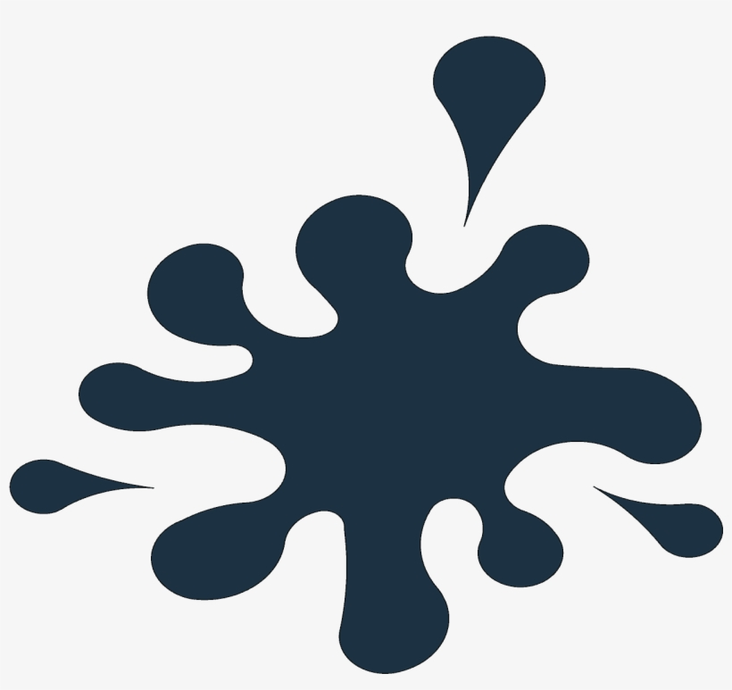 Splash With 3 Drops, 130 Cm Standard Colours - Illustration, transparent png download