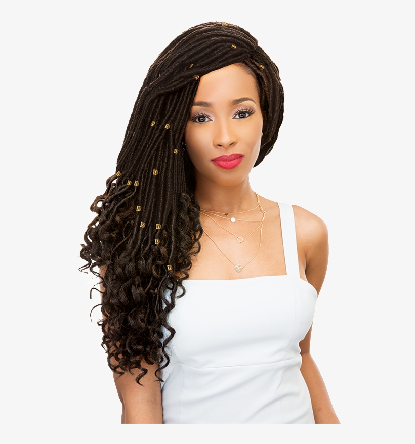 Janet Collection Goddess Locs - Bohemian Locs Crochet Hair, transparent png download