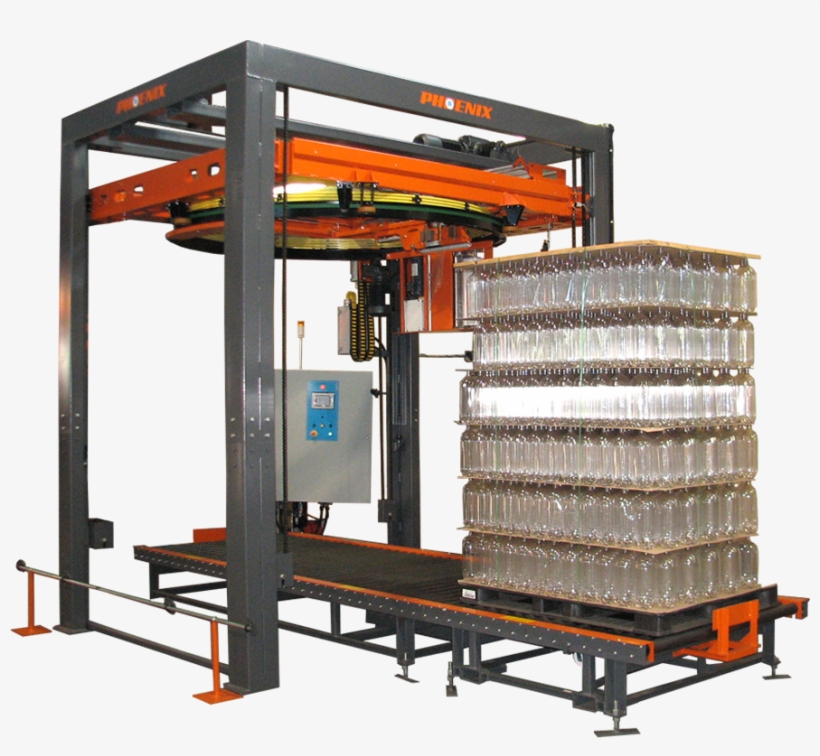 Phoenix Prra-4000 Automatic Rotary Ring Similar In - Stretch Wrap Machine Hazard, transparent png download
