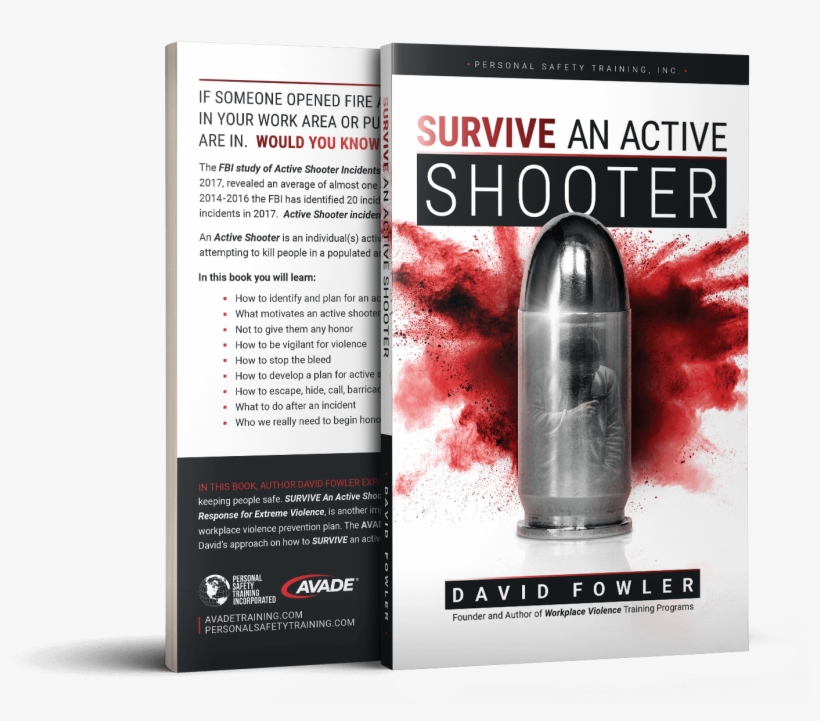 If Someone Opened Fire And Began Shooting In Your Work - Survive An Active Shooter: Awareness, Preparedness,, transparent png download