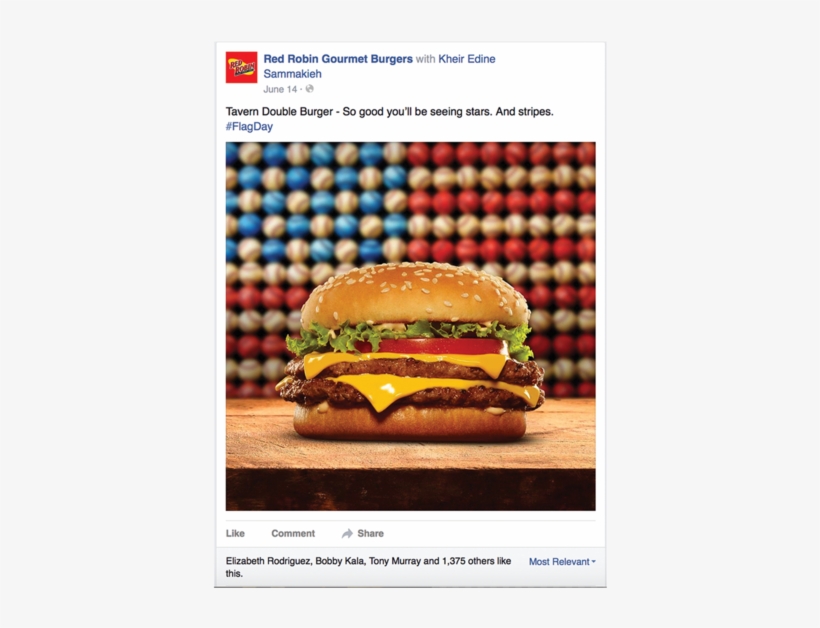 Rr Socialposts Starsstripes - Junk Food, transparent png download