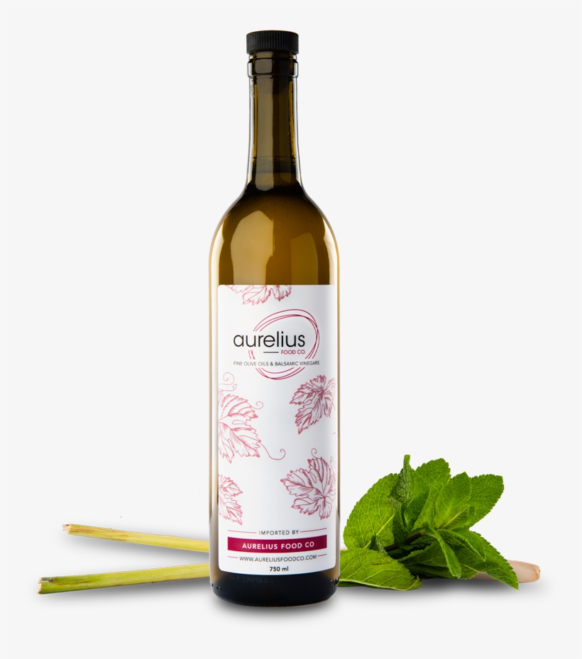 Lemongrass Mint White Balsamic Vinegar - Vinegar, transparent png download