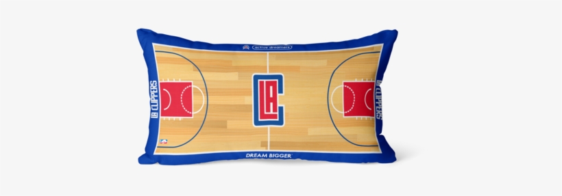 Los Angeles Clippers Lumbar Pillow Los Angeles Clippers - Cushion, transparent png download
