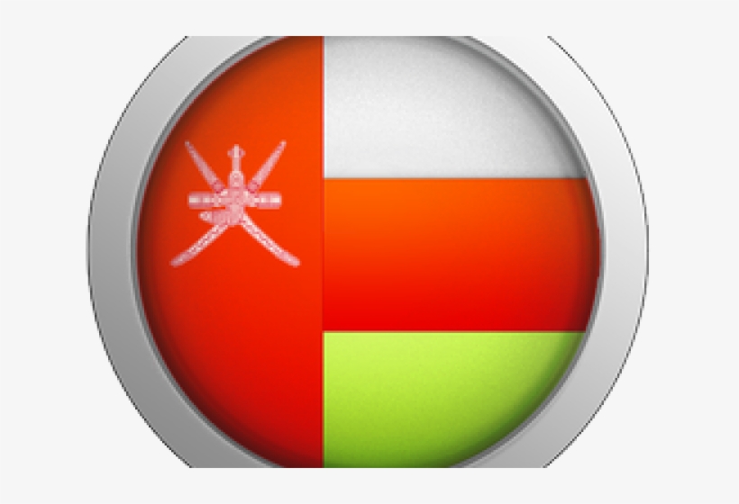 Oman Flag Png Transparent Images - Circle, transparent png download