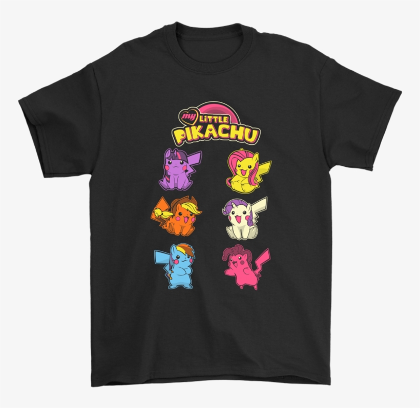 My Little Pikachu My Little Pony Pokemon Mashup Shirts-potatotee - Las Vegas Golden Knights Shirts, transparent png download