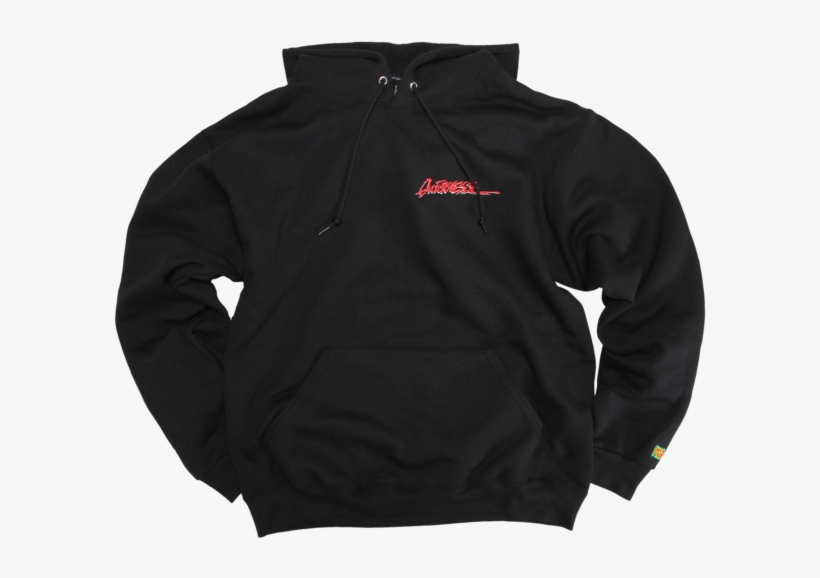 Embroidered Quickness Black Pullover - Jacket, transparent png download