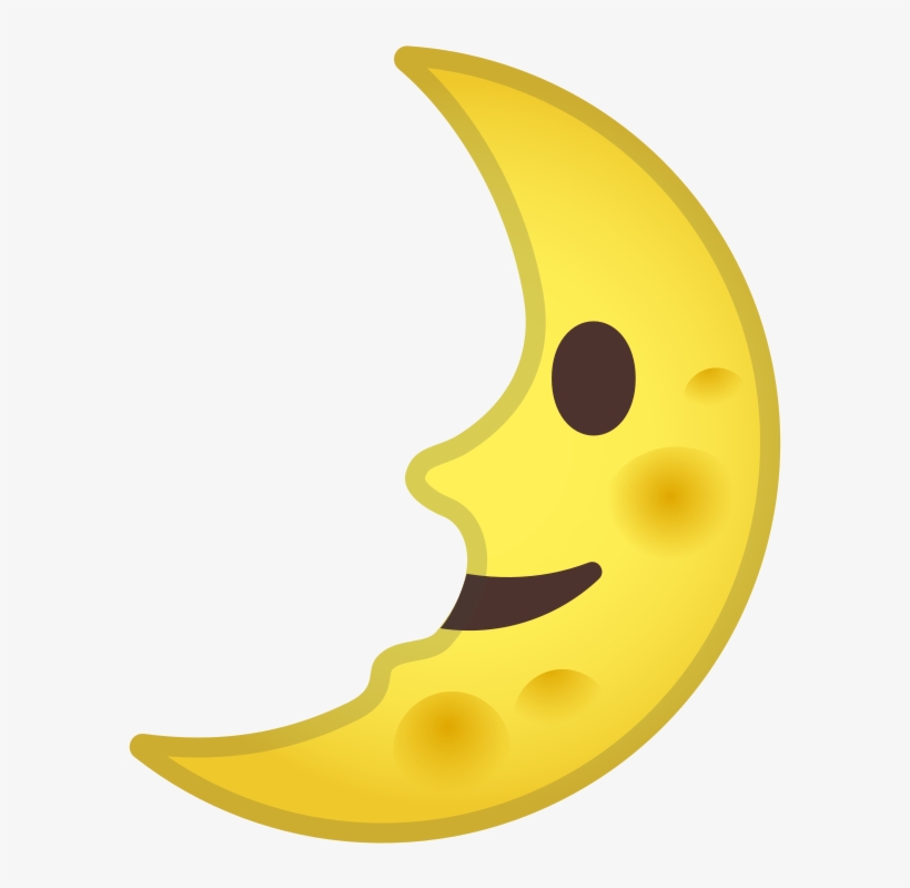 Noto Emoji Pie 1f31b - Smiley, transparent png download