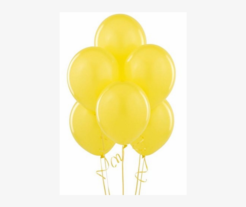 Minion Plain Yellow Balloon-set Of - Balloon, transparent png download