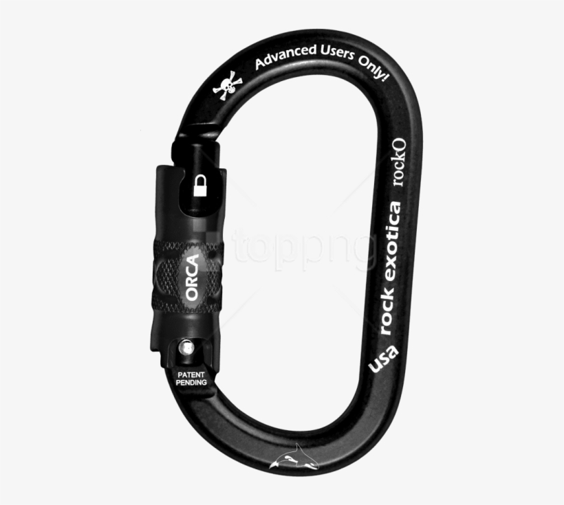 Download Carabiner Png Images Background - Rock Exotica Rock O, transparent png download