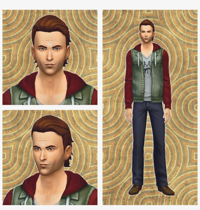 2806pet - Gabriel Supernatural Sims 4, transparent png download