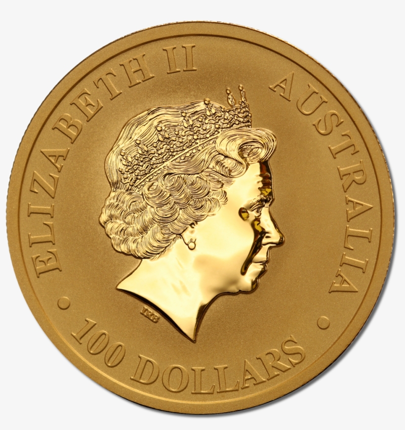 Kangaroo Gold Coin 2017 Obverse - Australian Gold Nugget, transparent png download