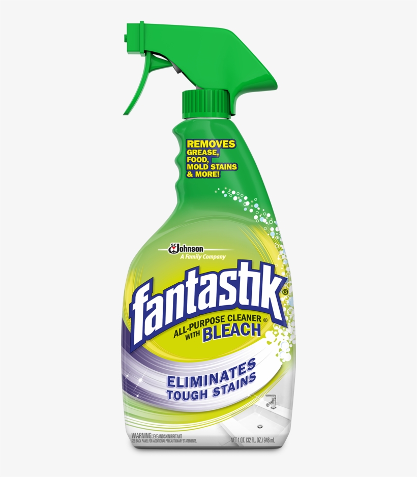 Fantastik All Purpose Cleaner Bleach - Fantastik All Purpose Cleaner, transparent png download
