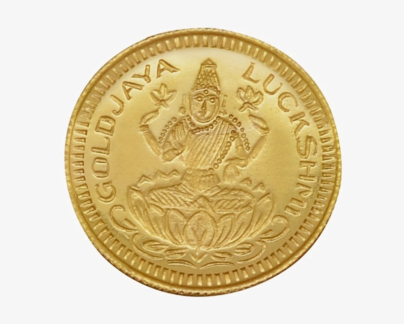 Lakshmi Gold Coin Png Image Background - Gold, transparent png download