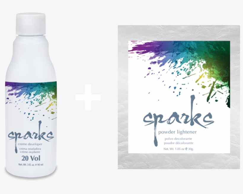 Bleach Kits & Highlight Kits - Sparks Powder Lightener, transparent png download
