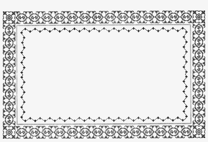 Clipart Borders Vintage Png - Wedding Borders, transparent png download