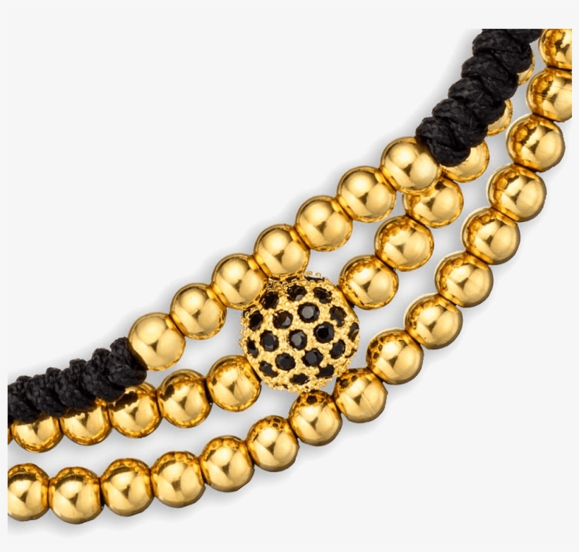 Gold Macrame Stack - Bracelet, transparent png download