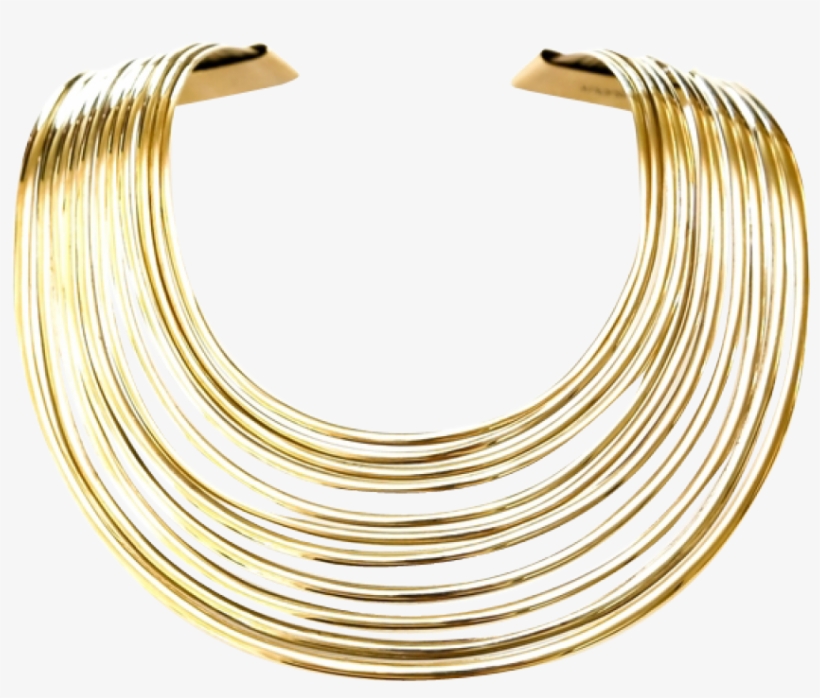 Cleo Collar Necklace - Bisjoux Cleo Collar Necklace, transparent png download