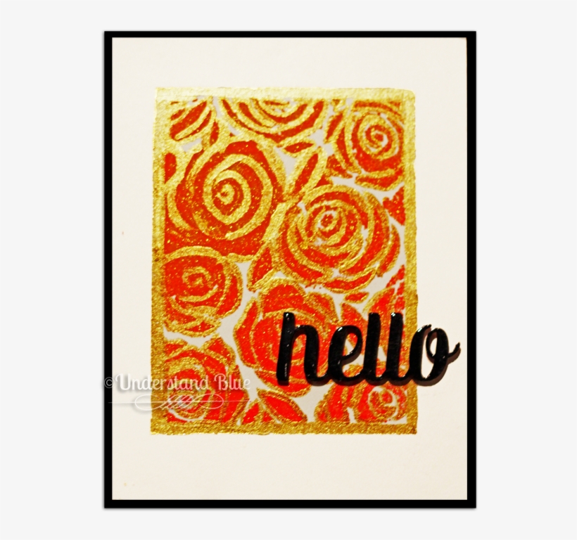 After It Dried, I Used A Fine Paintbrush And Some Golden - Visual Arts, transparent png download