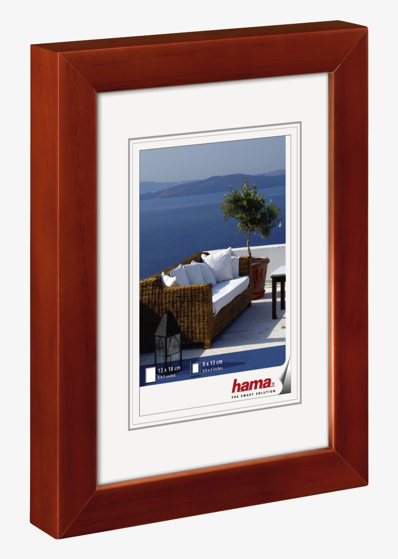 Abx2 High-res Image - Hama Holzrahmen Cornwall, Weiß, 24 X 30 Cm (00100868), transparent png download