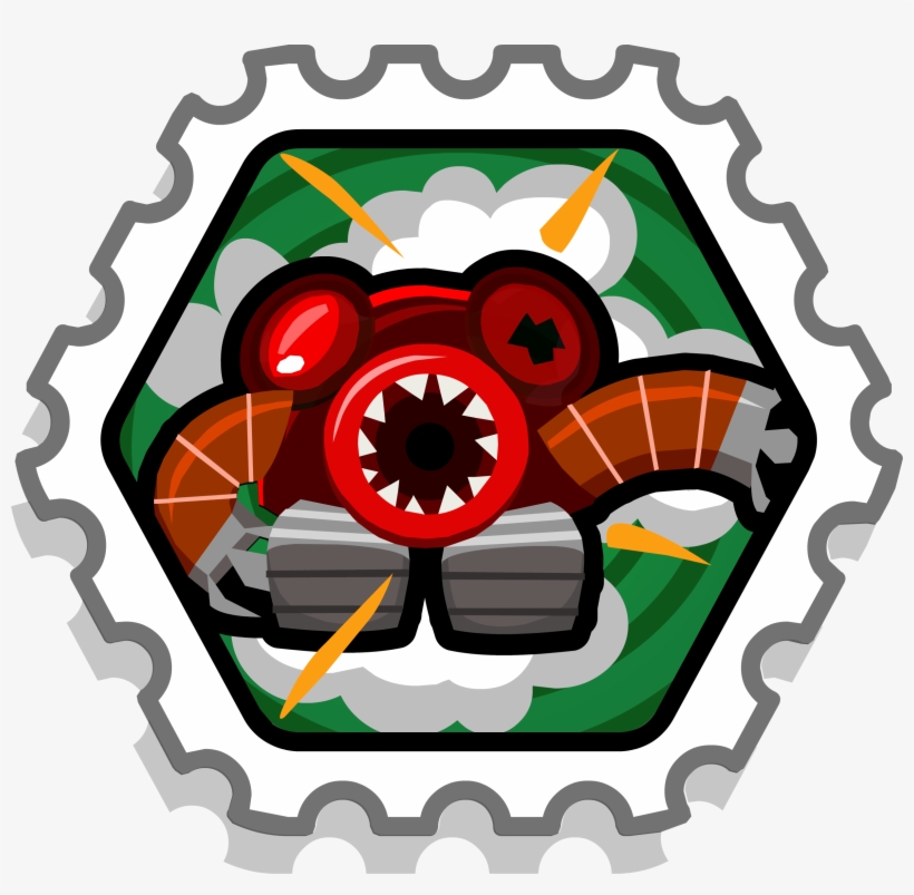 Stamps 300 Garbage Disposal - Club Penguin Puffle Plus Stamp, transparent png download