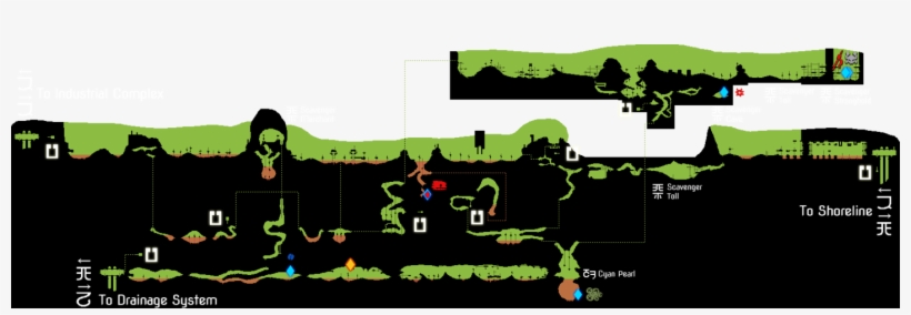 Garbage Wastes - Rain World Garbage Wastes, transparent png download