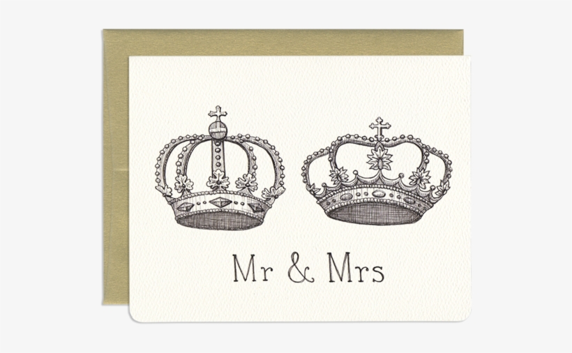 Mr & Mrs - Same Sex Wedding Card, transparent png download