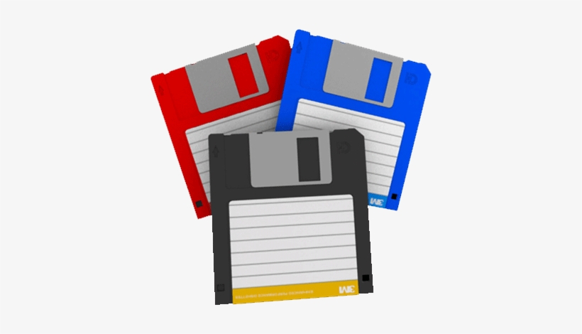 Floppy Disks - 1970s Floppy Disk, transparent png download