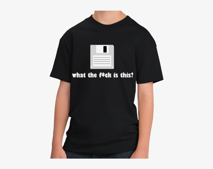 Youth Black What The F Is A Floppy Disk - Lion Guard Birthday Shirt Custom Personalized Shirts, transparent png download