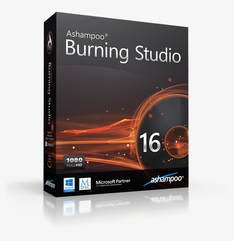 Https - //www - Ashampoo - Com/box/4510/en/box Ashampoo - Ashampoo Burning Studio 16, transparent png download