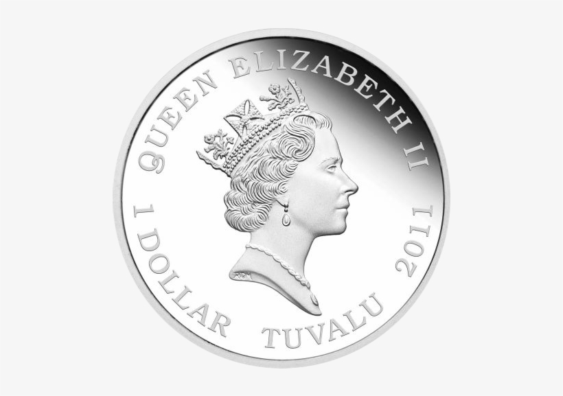 Silver Numismatic Border Collie Working Dogs - Golden Hind Coin, transparent png download