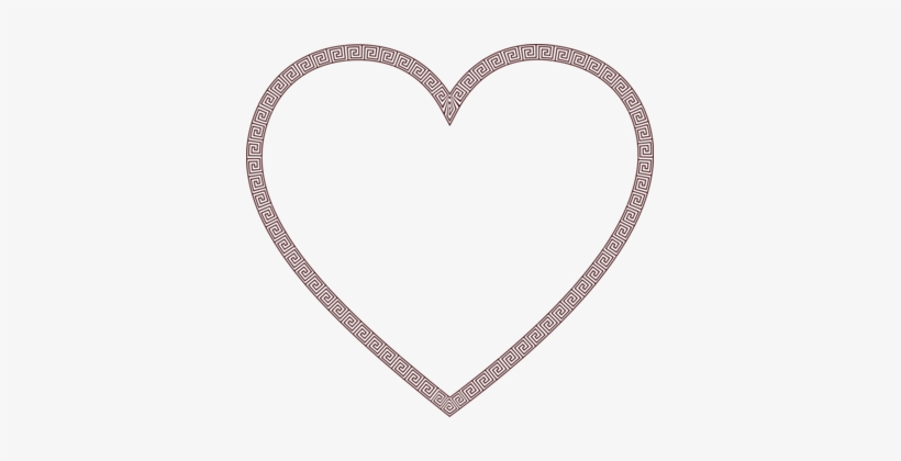 Heart Silver Antique Jewellery Picture Frames - Wedding, transparent png download