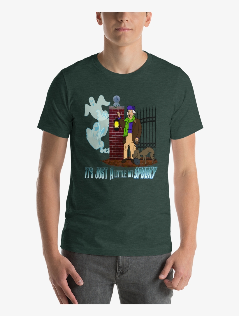 It's Just A Little Bit Spooky - T-shirt, transparent png download