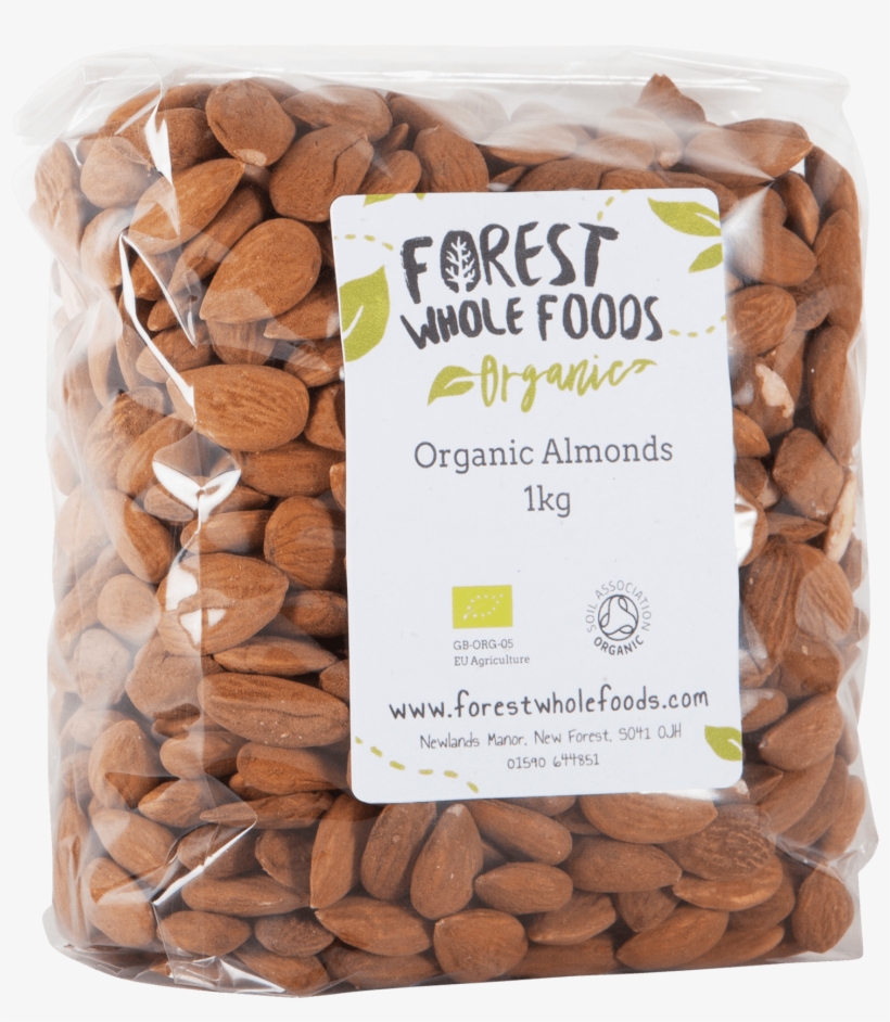 Organic Almonds 1kg - Organic Raw Yellow Maca Powder 250g, transparent png download