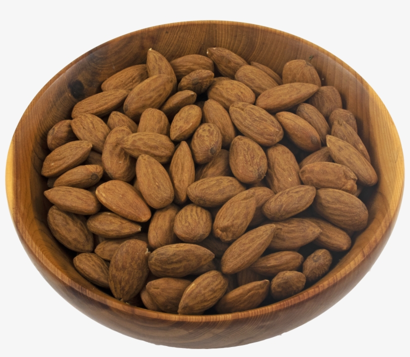 Raw Whole Almonds 1kg - Almond, transparent png download
