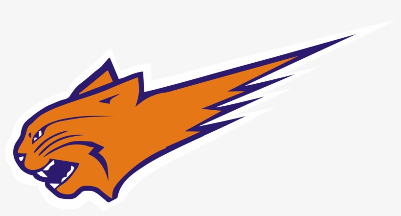 Clipart Graphic Of A Tough Bobcat Lynx Mascot Face - San Angelo Central Bobcats, transparent png download