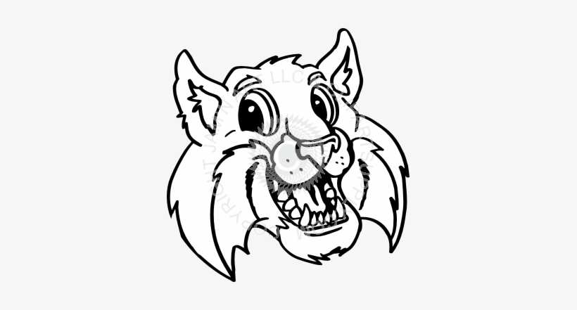 Bobcat Lynx Head Muzzle Vector Mascot Icon Royalty, transparent png download