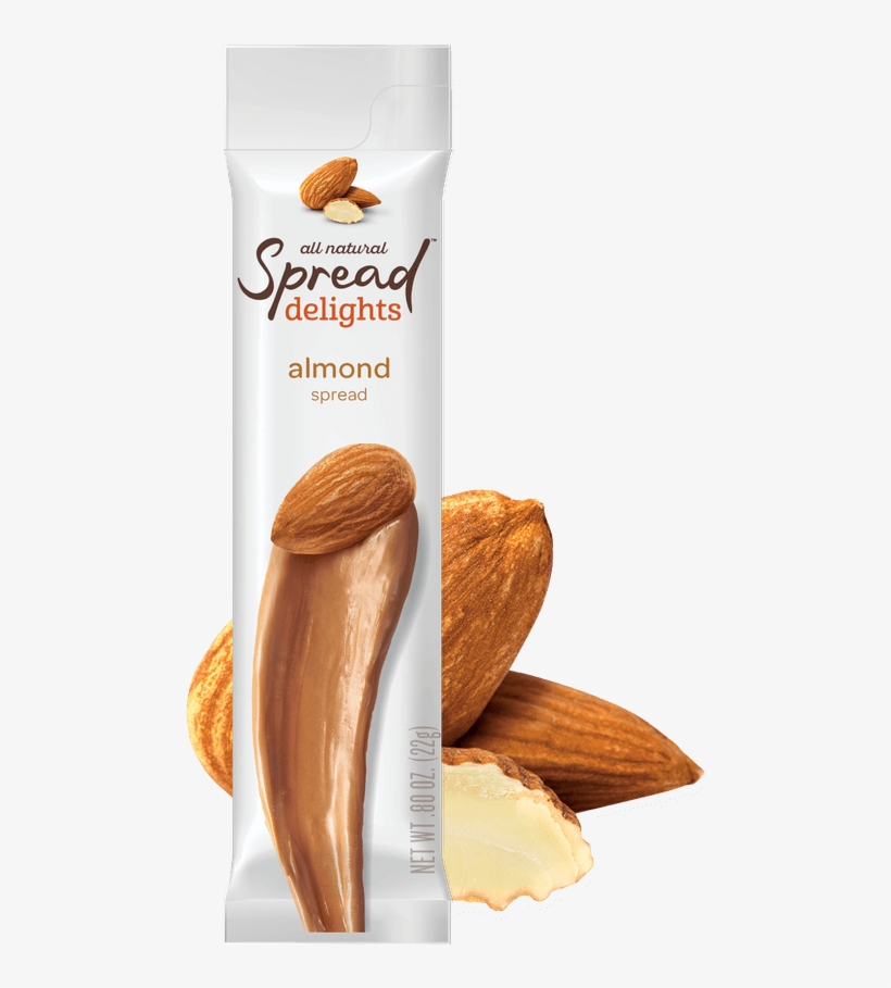 Spread Delights Almond Spread With Almonds - Almond, transparent png download
