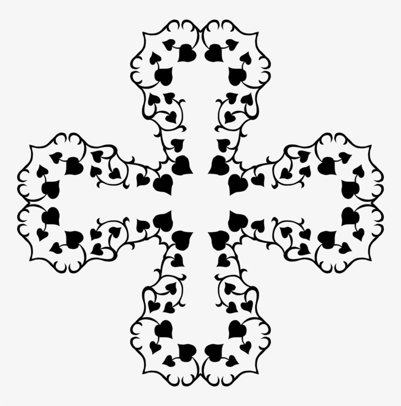 Silhouette Line Art Remix Abstract Art - Clip Art, transparent png download