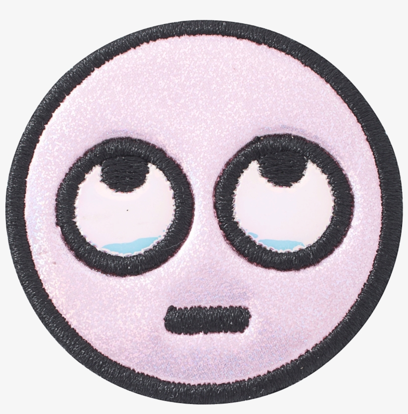 Puffy Rolling Eye Patch - Emoji, transparent png download