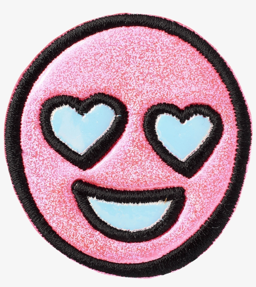 Puffy Heart Eye Patch - Smiley, transparent png download