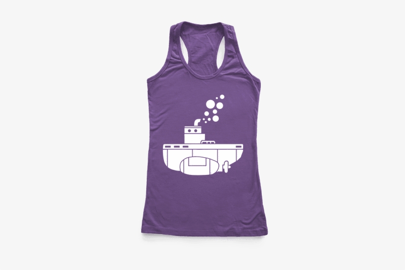 Nautical Submarine Racerback Tank Top - Slut Definition, transparent png download