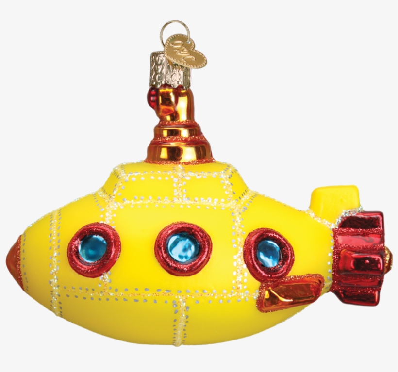Yellow Submarine Ornament, transparent png download