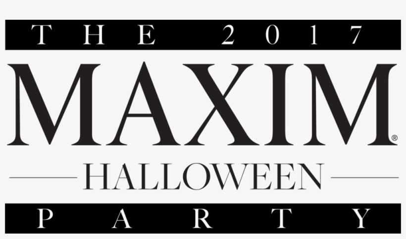 2017 Halloween Logo - Maxim Hot 100, transparent png download